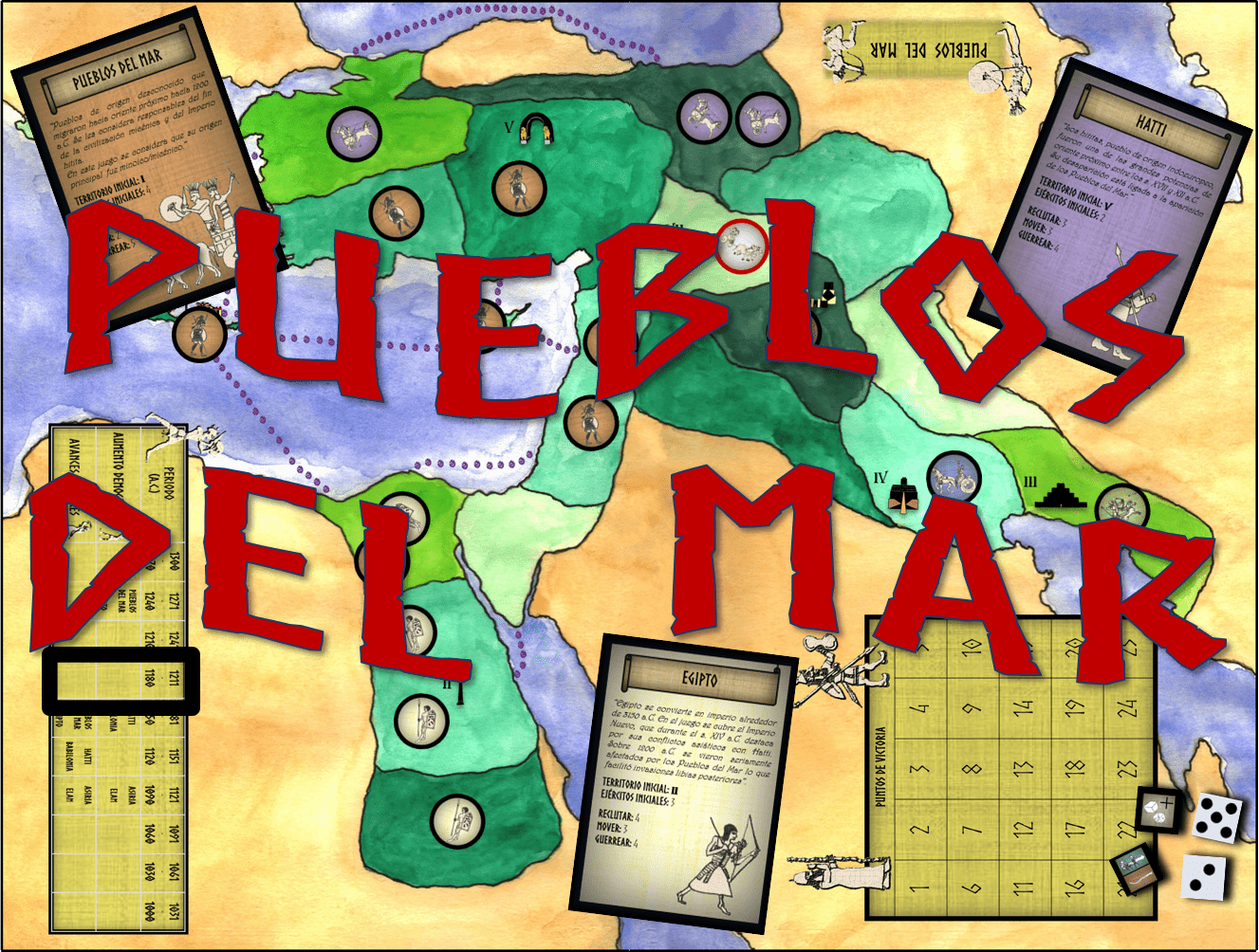 Pueblos del mar box art