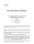 RPG Item: HIG5-05: For the Purity of Music