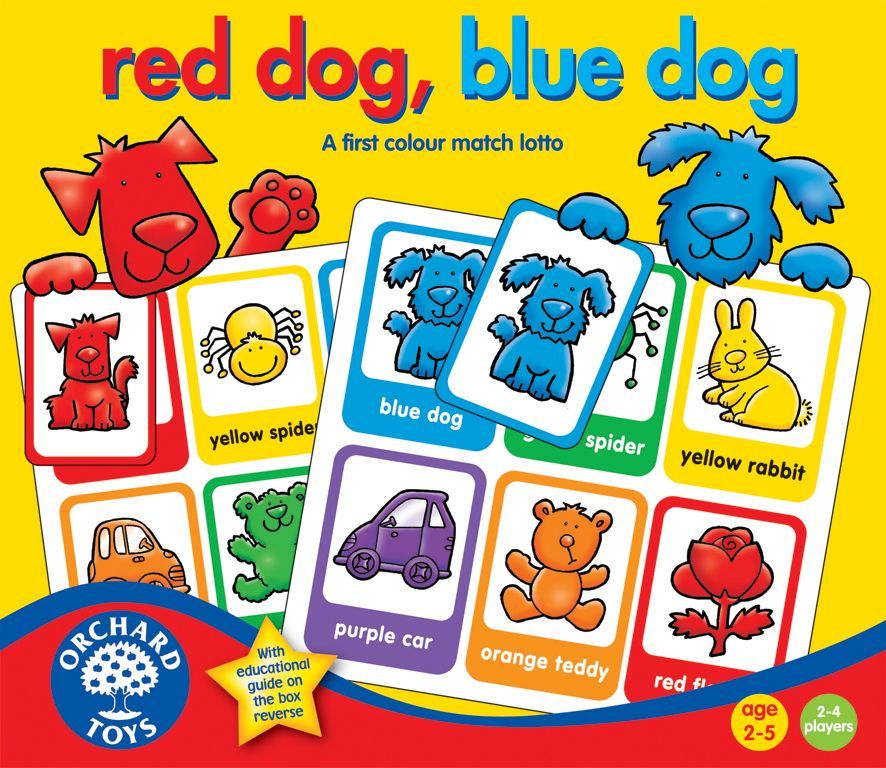 Red Dog, Blue Dog doboz