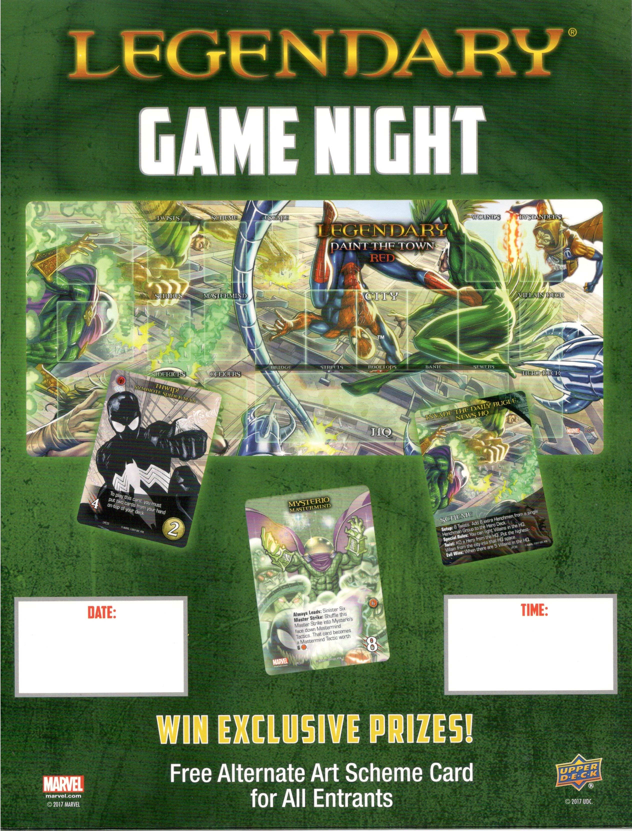 Legendary: A Marvel Deck Building Game – Organized Play Kit #3
