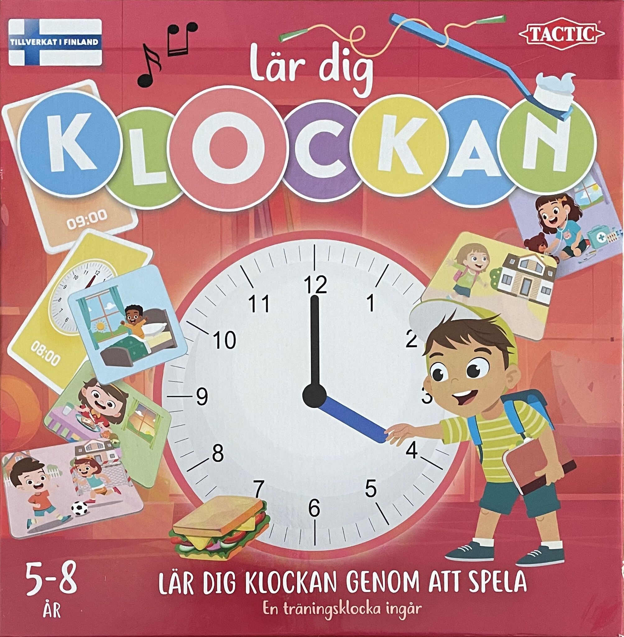 Lär dig klockan cover art