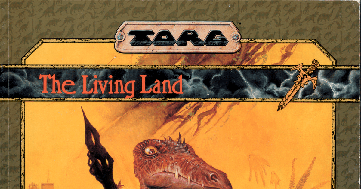The Living Land (Torg) | RPG Item | BoardGameGeek