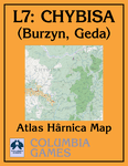 RPG Item:  Atlas Hârnica Map L7: Chybisa (Burzyn, Geda)