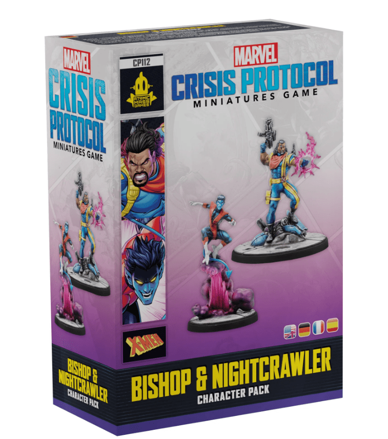 Marvel: Crisis Protocol – Bishop & Nightcrawler cover art
