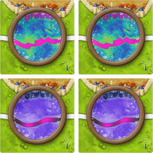 Cosmic Portal: Mirror Zone (fan expansion for Carcassonne)