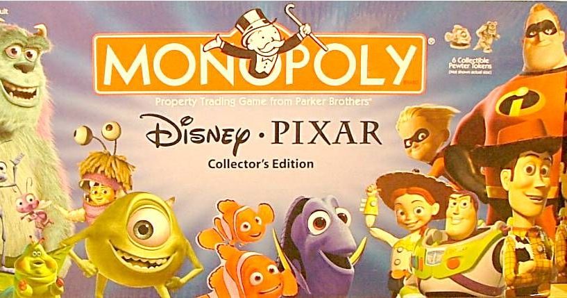 Monopoly Disney Pixar Edition, Pixar Cars Wiki