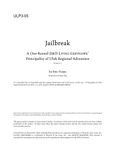 RPG Item: ULP3-05: Jailbreak