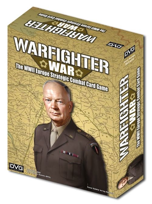 Cover art for Warfighter War: The WWII Europe Strategic Combat Card Game