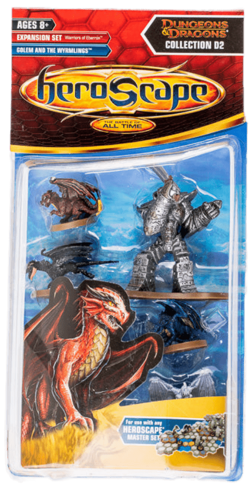 Heroscape: D2 Warriors of Eberron – Golem and the Wyrmlings Army Expansion