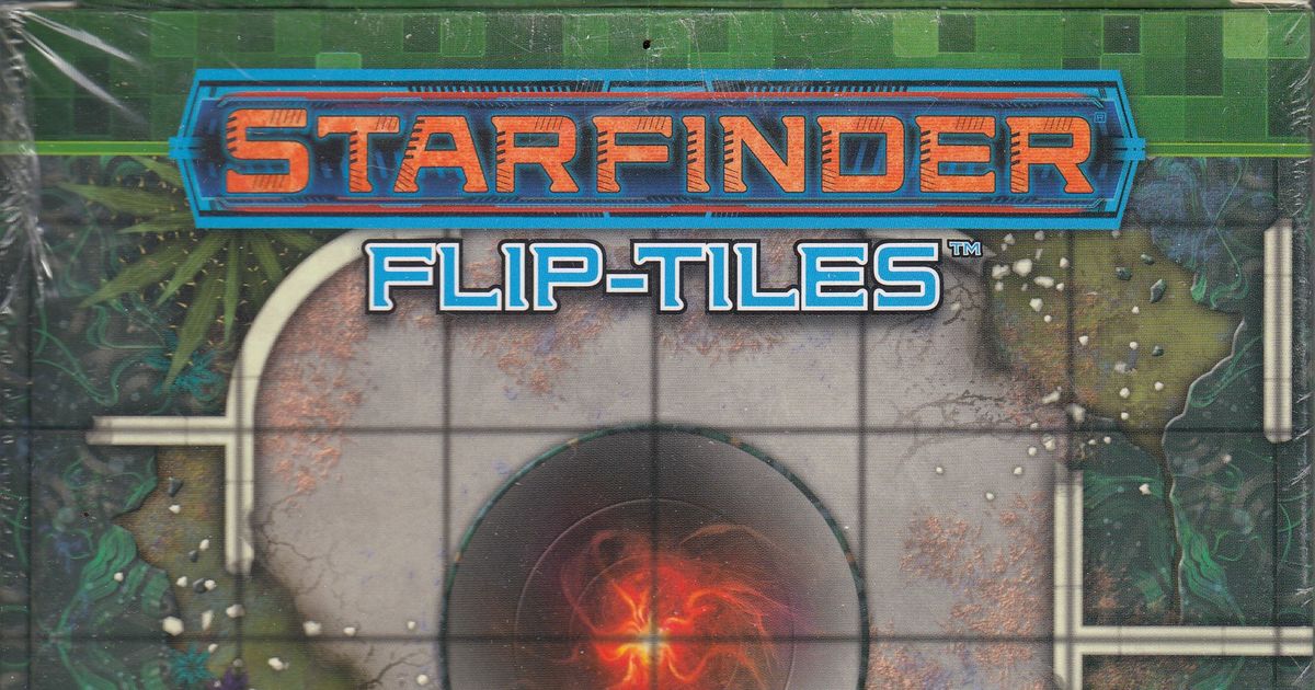Starfinder Flip-Tiles: Alien Planet Ruins | RPG Item | RPGGeek