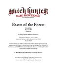 RPG Item: DP 1-06: Beasts of the Forest