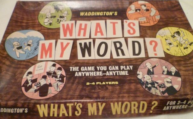 Cover art for What's My Word?