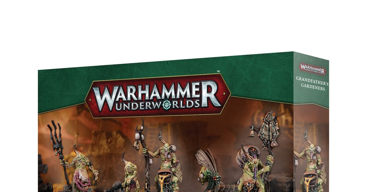 Warhammer Underworlds: Grandfather's Gardeners - Boîte Age Of Sigmar - Figurines Non Montées