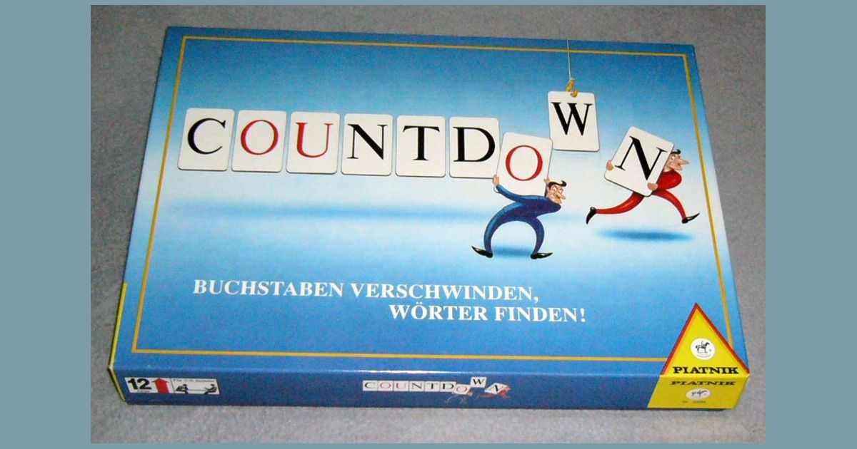 Countdown Board Game BoardGameGeek