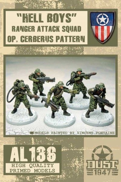 Dust 1947: Ranger Attack Squad – "Hell boys"
