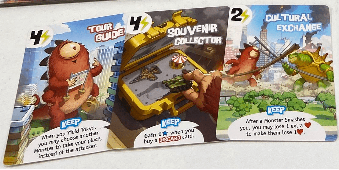 King of Tokyo: Gift Promo Cards – Worldwide Season