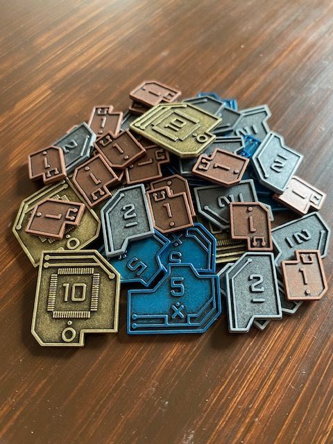 Coperta Vantage: Metal Coins