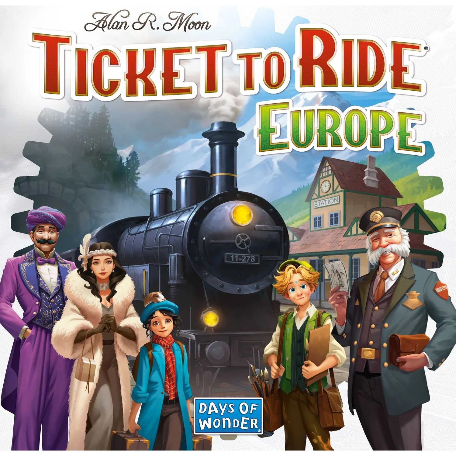 Ticket to Ride: Europe cover