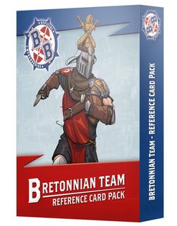 Blood Bow (Third Season): Bretonnian Team – Reference Card Pack