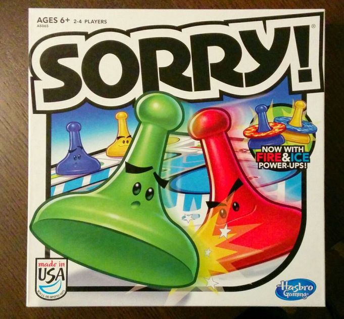 Sorry Board Game Kids Family NEW 2013 Edition Game