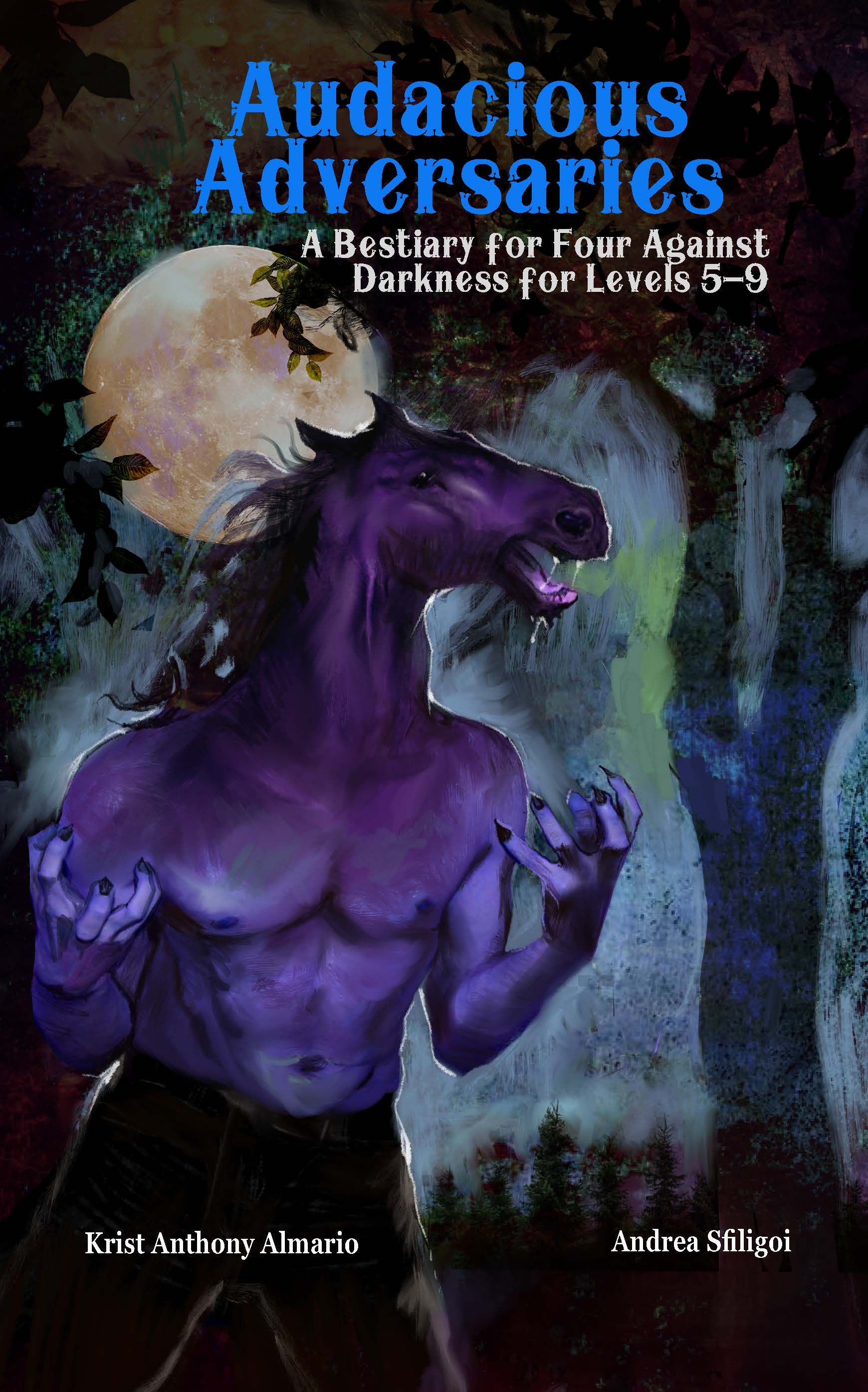 Audacious Adversaries: A Bestiary for Four Against Darkness