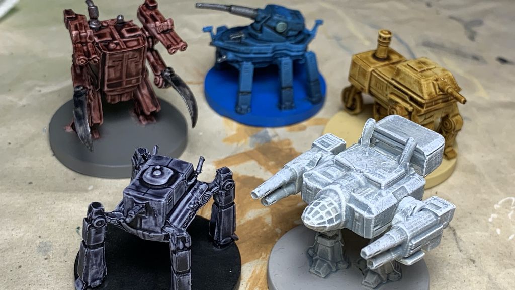 Scythe Painted Mechs Painted Mechs Boardgamegeek painted mechs boardgamegeek