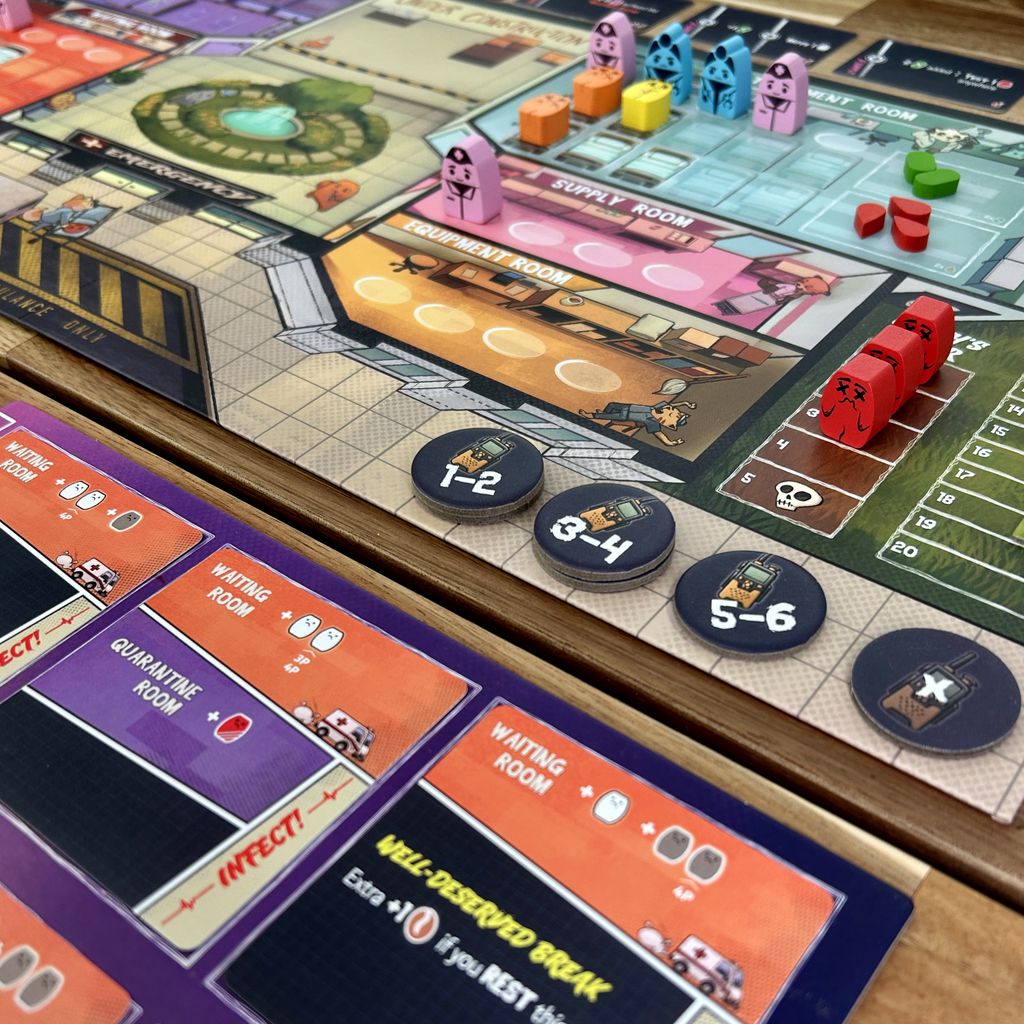 Illustration 2 de On Call | A High-Octane ER Simulation Co-Op Board Game