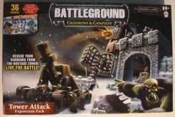 2007 Orcs, green Lot of 10: Battlegrounds Crossbows & And Catapults Brick 