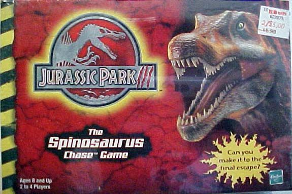 Jurassic Park Iii The Spinosaurus Chase Game Board Game Boardgamegeek