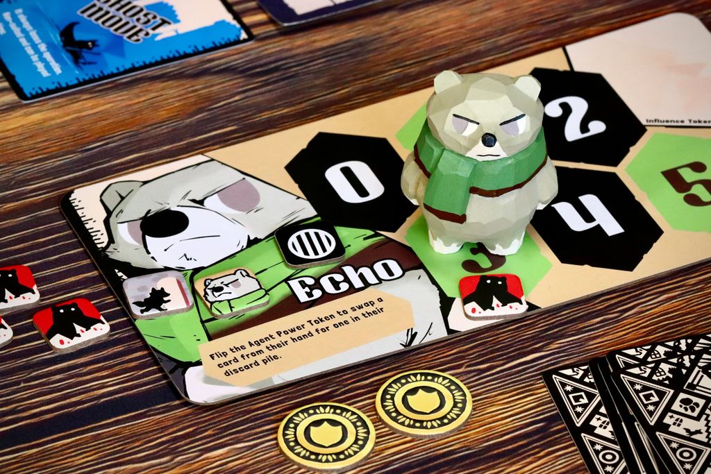 Illustration 3 de Spytails: Handcrafted Wooden Agents in the Shadows