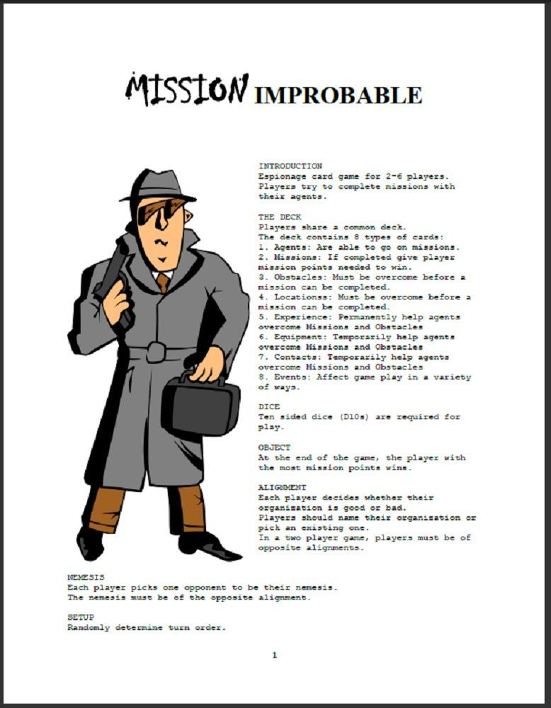 Mission Improbable