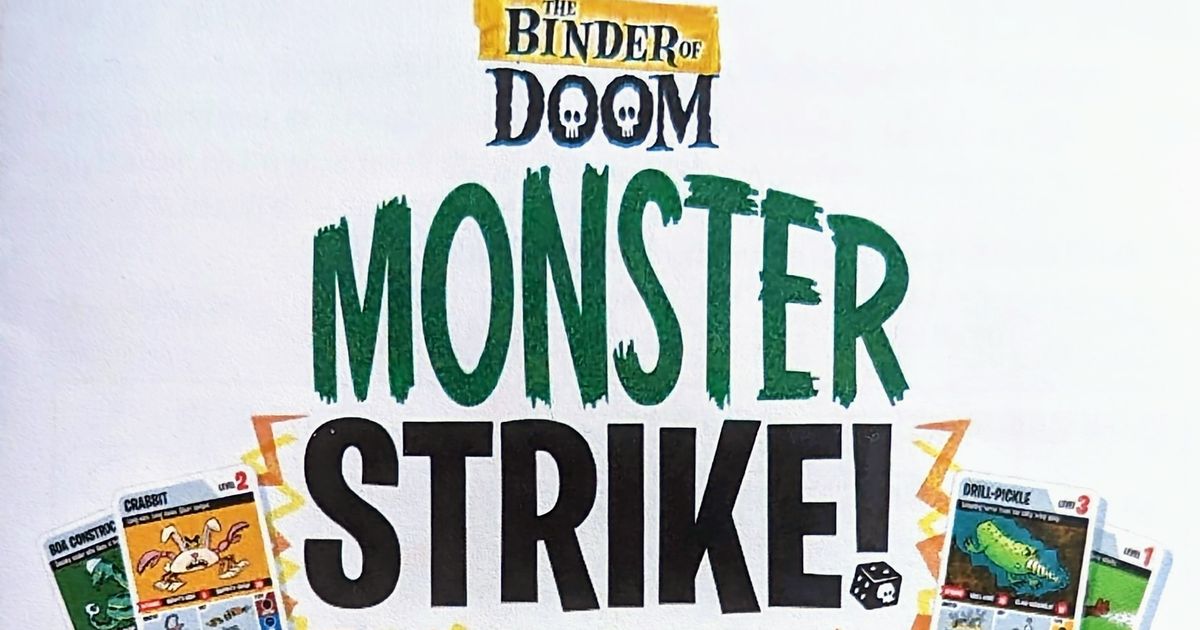 The Binder of Doom: Monster Strike | Board Game | BoardGameGeek