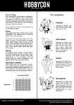 Hobbycon Minigame Flyer