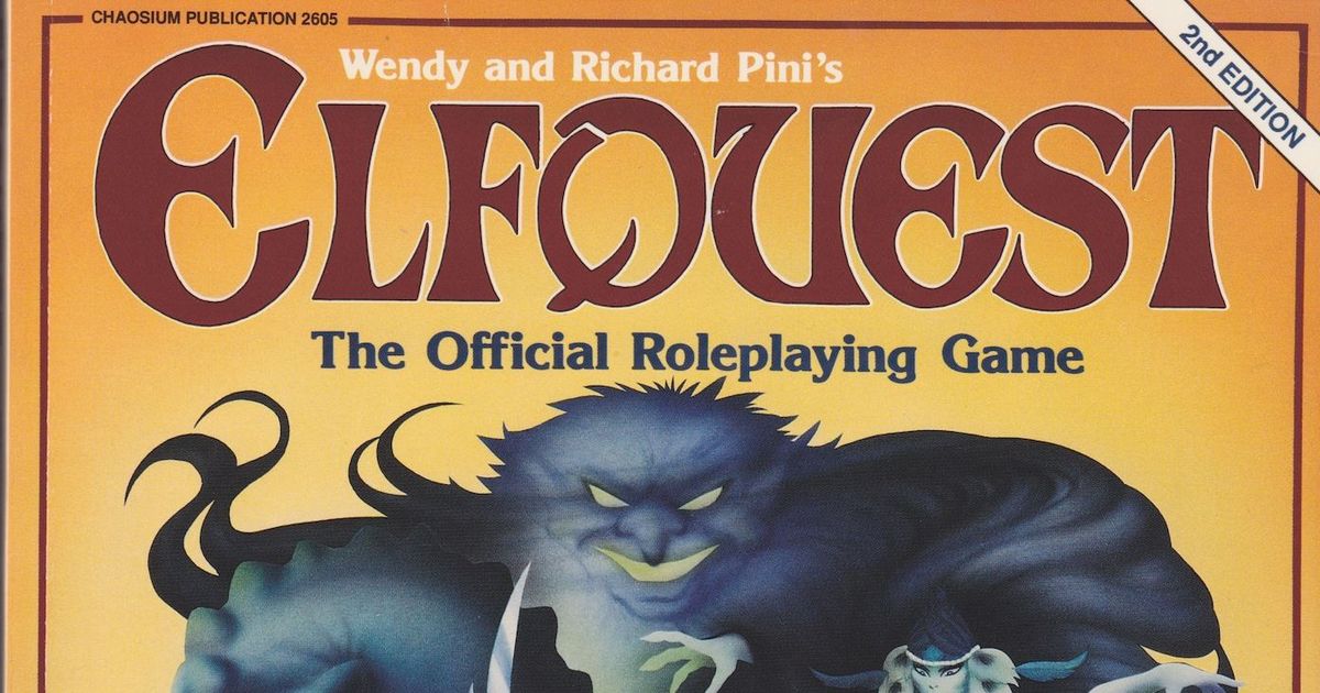 ElfQuest (2nd Edition) | RPG Item | RPGGeek