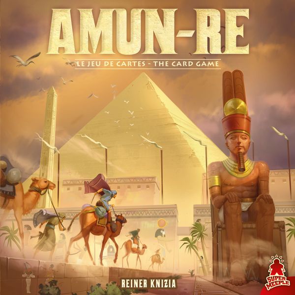 Amun-Re: The Card Game, Super Meeple, 2017 — front cover (image provided by the publisher)