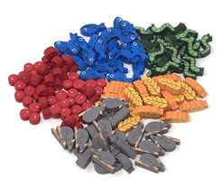 Wingspan: Meeple Source Bird Food Upgrade Kit (105 pcs)
