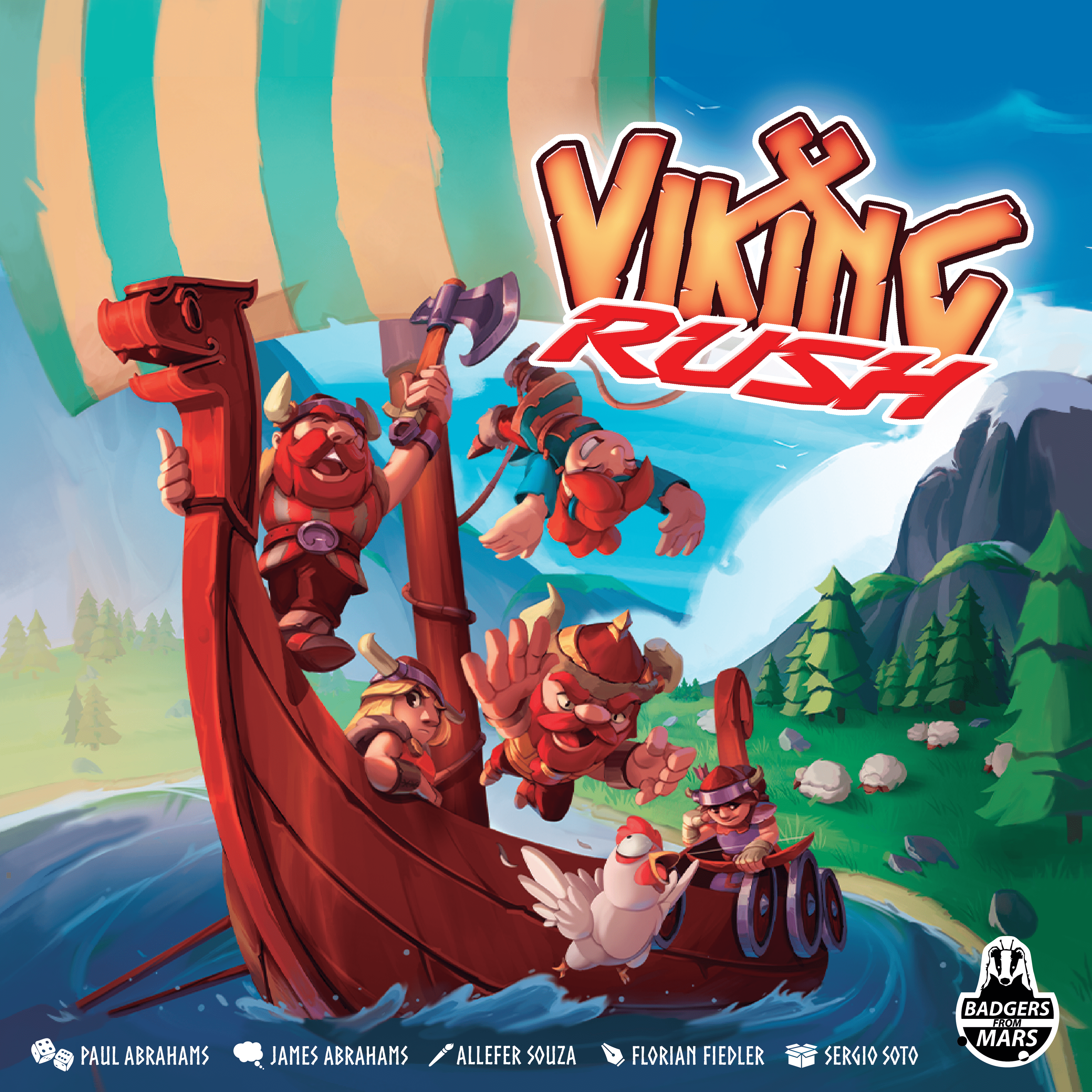 Cover art for Viking Rush