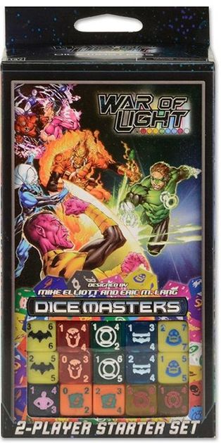 DICE MASTERS DC WAR OF LIGHT UNCOMMON #92 MOGO PLANET SIZED WILL CARD & DICE 