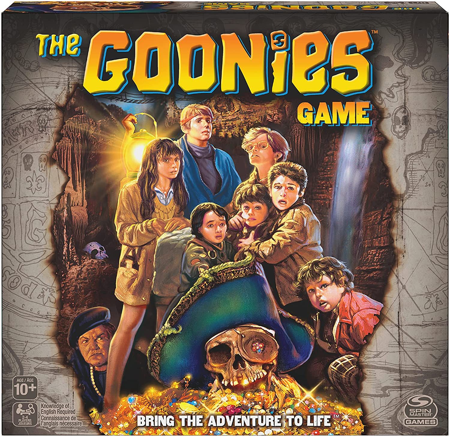 The Goonies Game box art