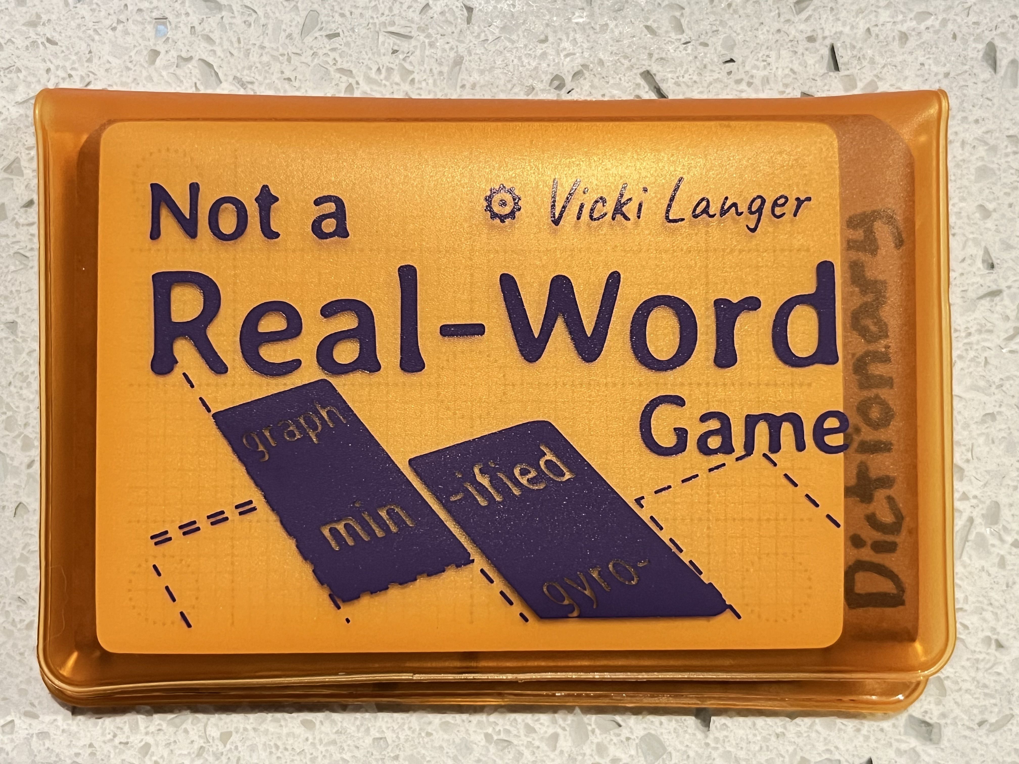 Cover art for Not A Real-Word Game: Minified