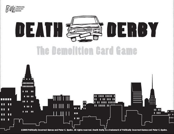 Death Derby: The Demolition Card Game box art