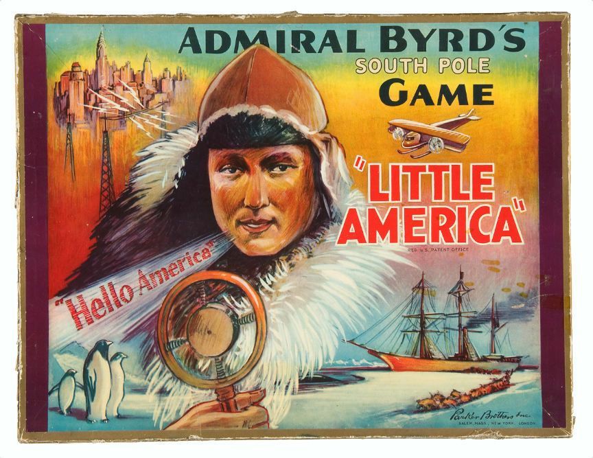 Admiral Byrd's South Pole Game 'Little America' box art