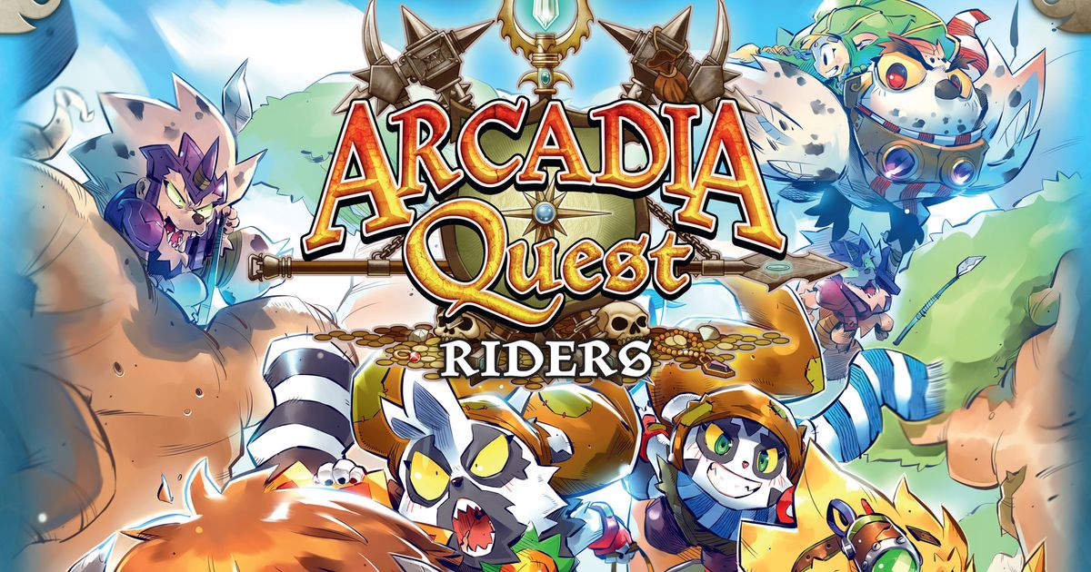 Arcadia Quest Riders Board Game BoardGameGeek