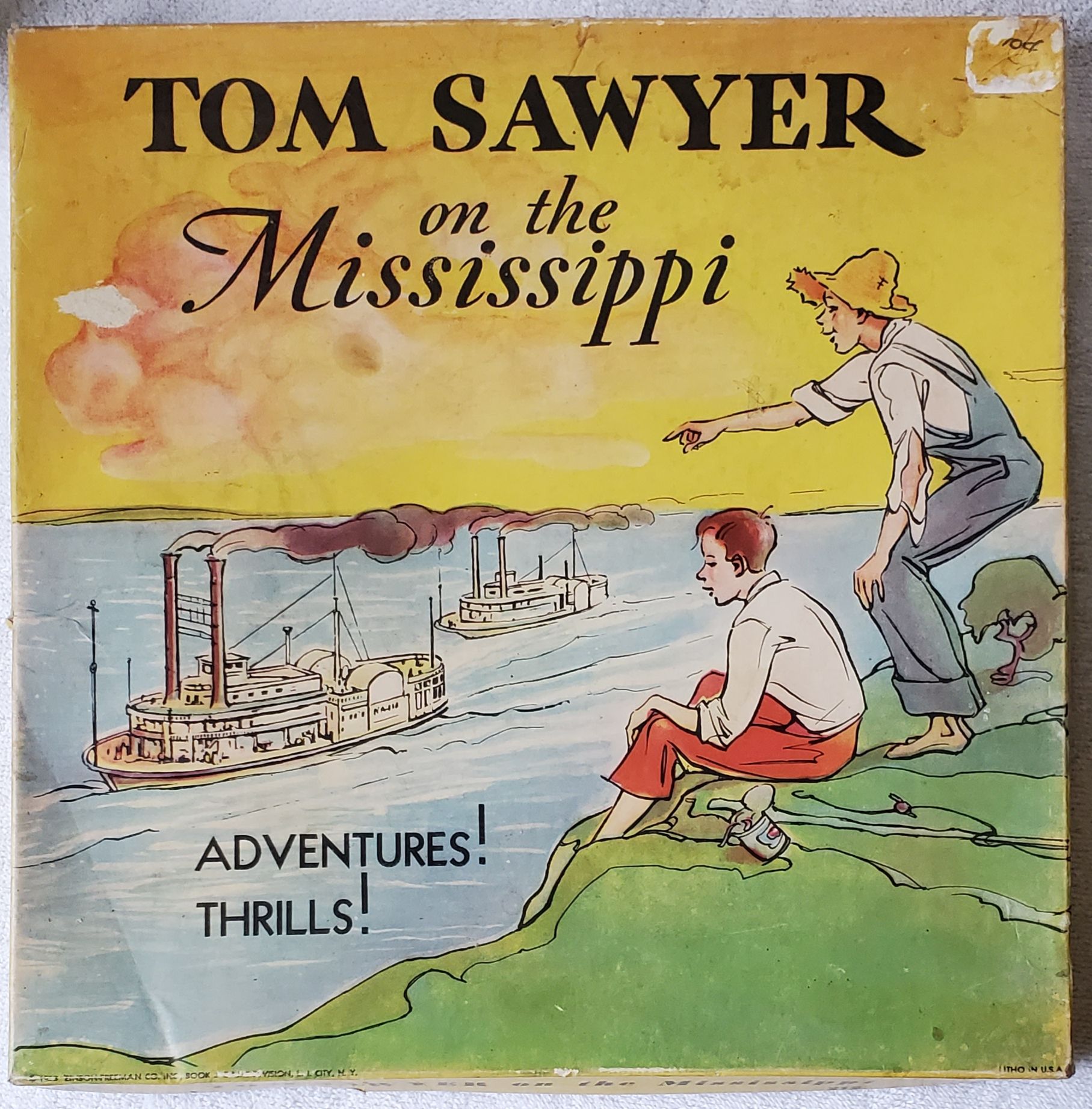 Tom Sawyer on the Mississippi