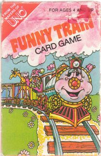 Funny Train Card Game