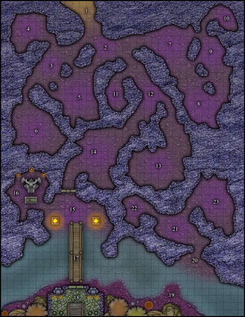 VTT Map Set 163: The Grotto Entrance | RPG Item | RPGGeek