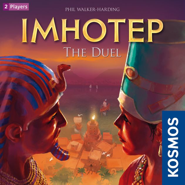 Imhotep Board Game 1The Duel ou une nouvelle dynastie Famille Activité Jeu 