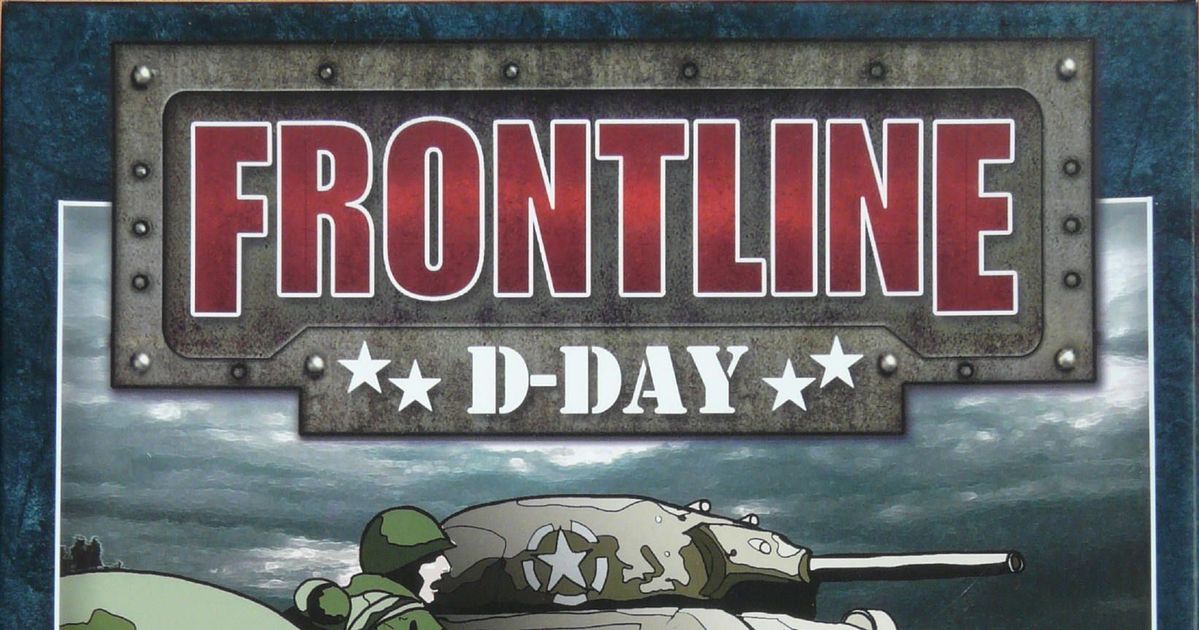 Frontline DDay Board Game BoardGameGeek