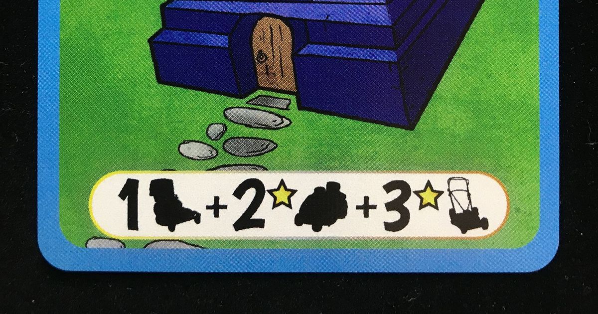 Mow Money Dice Tower Promo Card Board Game BoardGameGeek