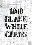 1000 Blank White Cards
